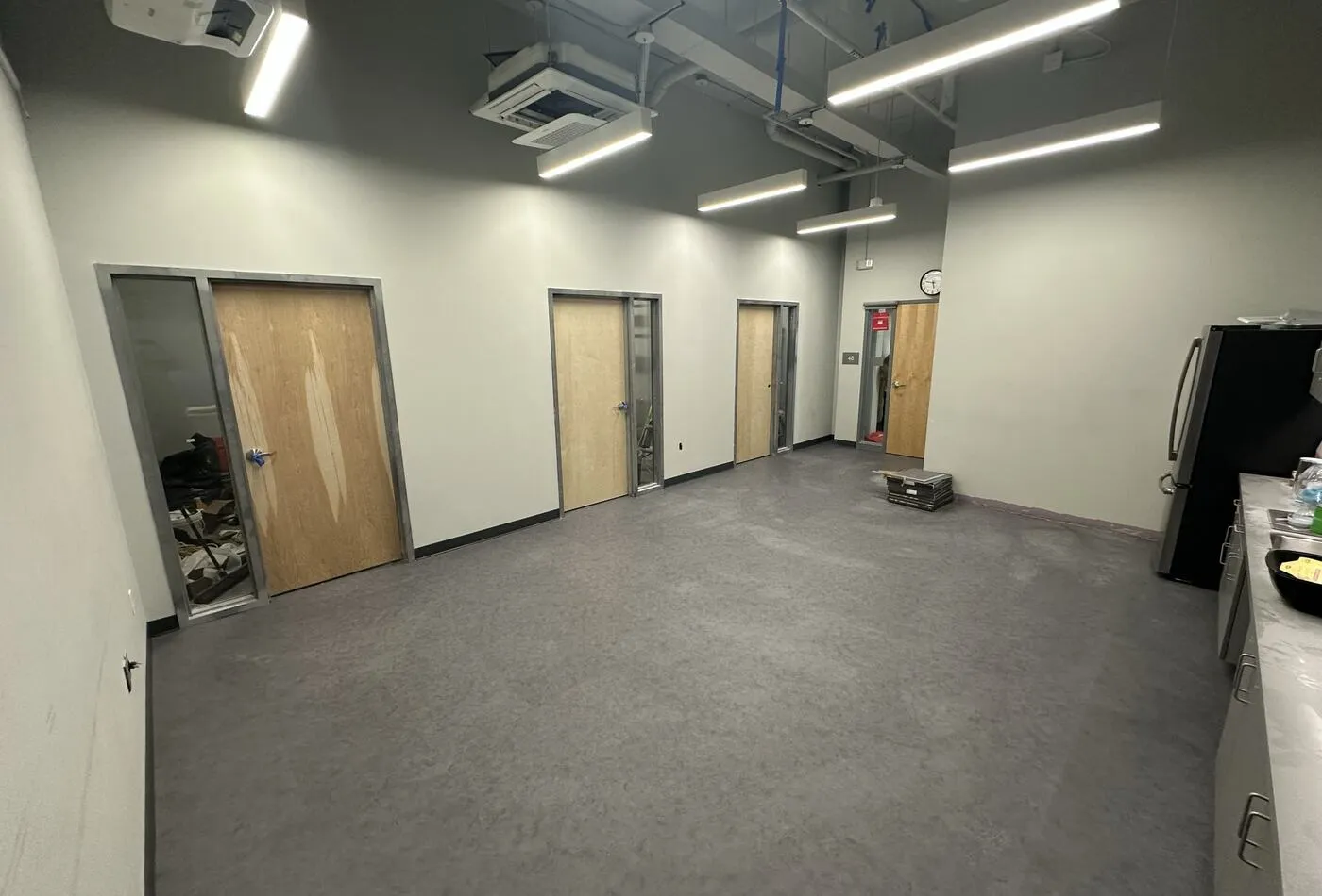 Modernized education interior