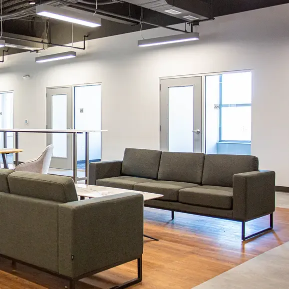 Community lounge at the Festival Center