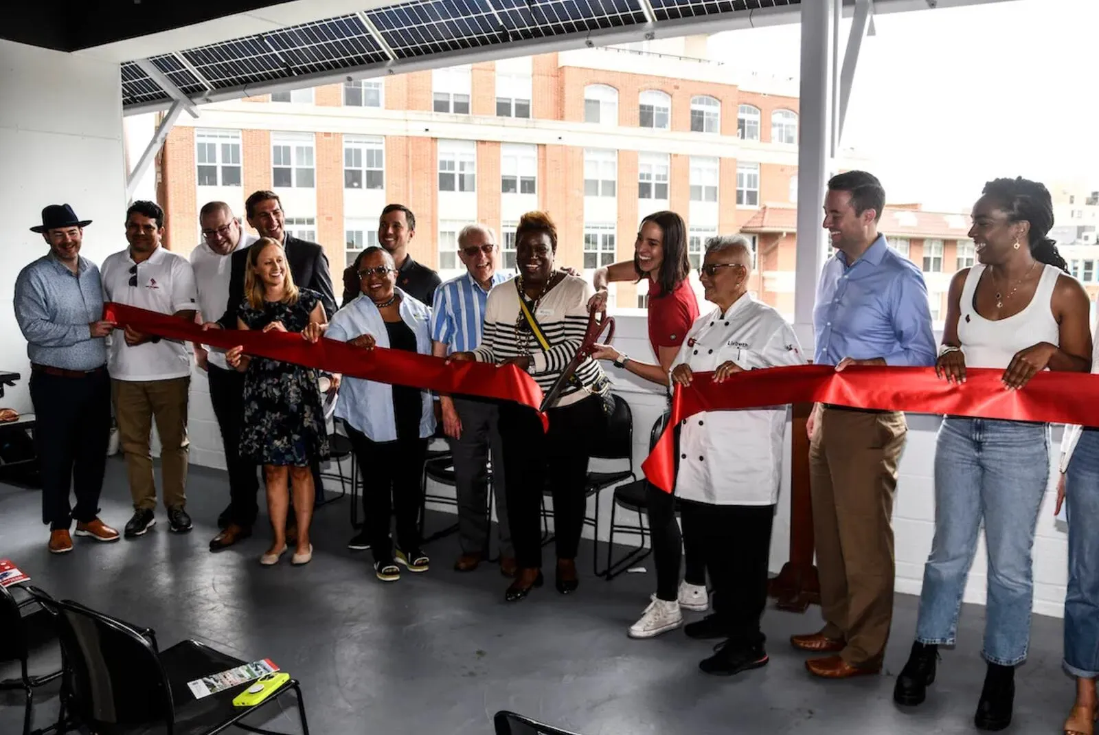Ribbon cutting at the Festival Center in Washington DC