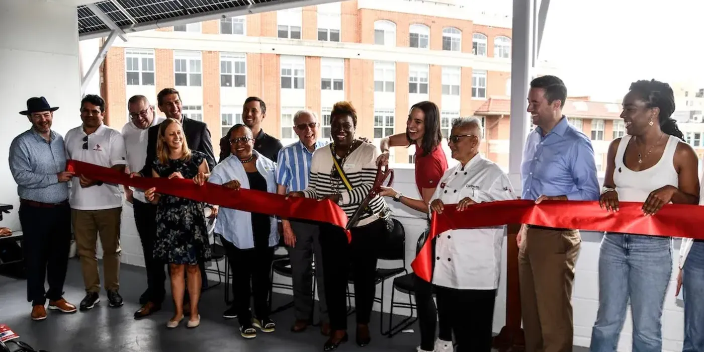 Ribbon cutting at the Festival Center in Washington DC